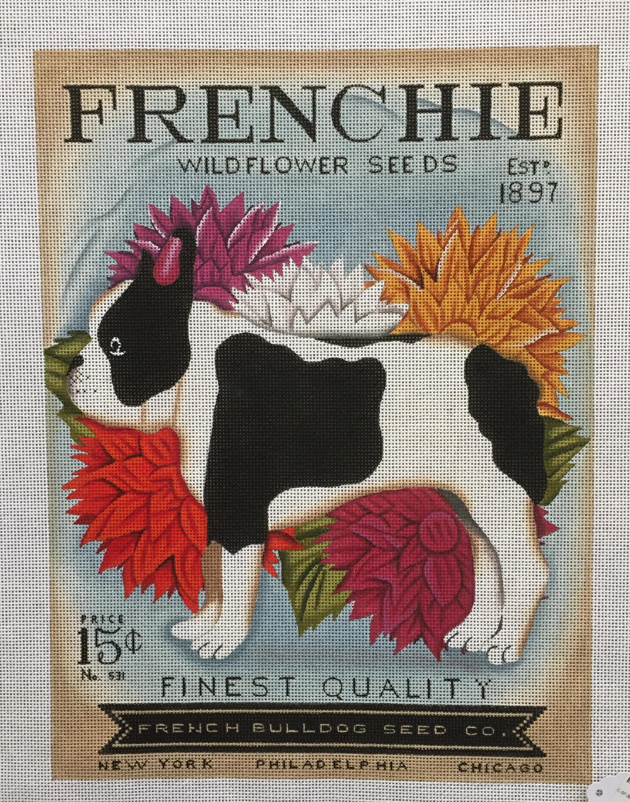 Frenchie Seed Packet