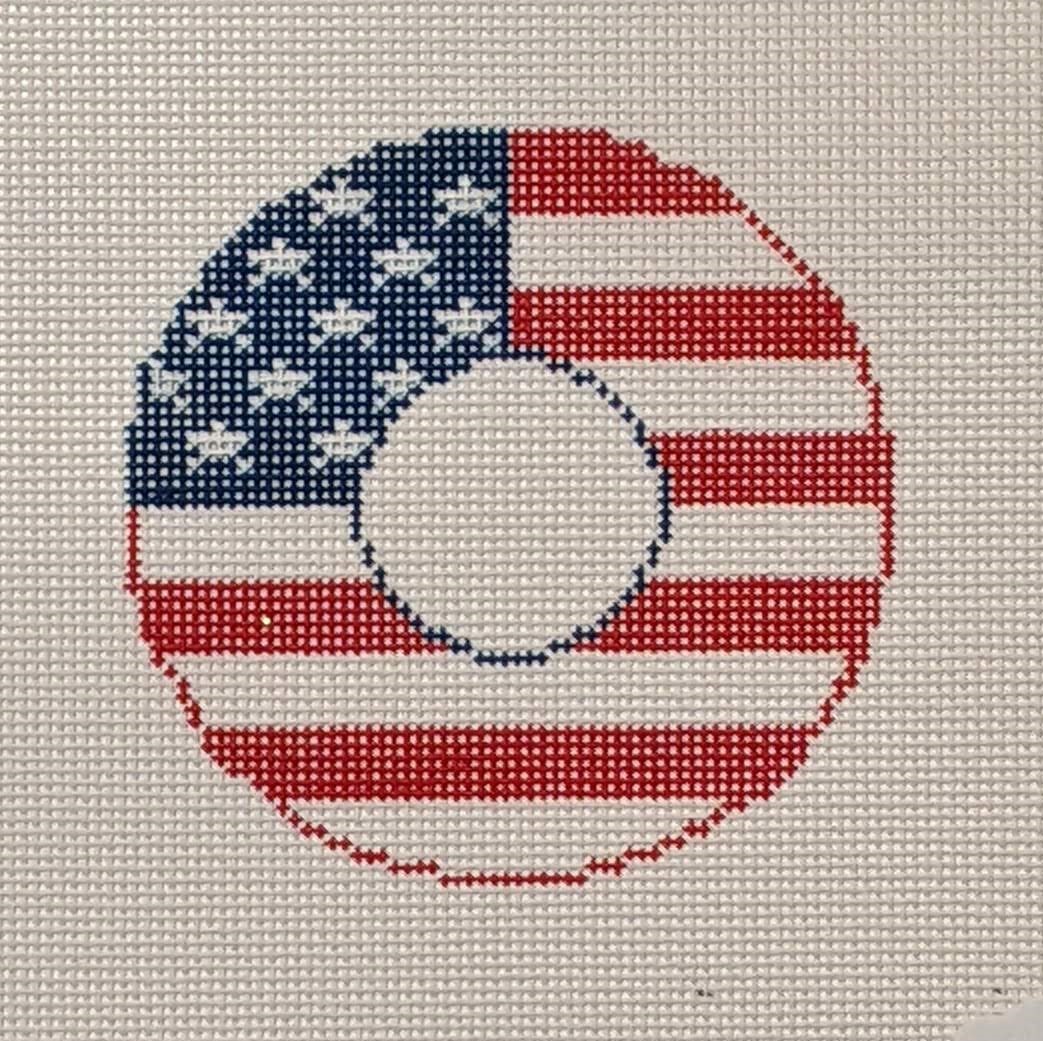 American Flag Round